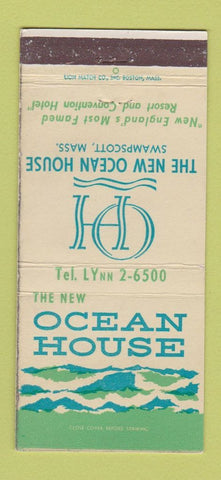 Matchbook Cover - Ocean House Swampscott MA WEAR 30 Strike