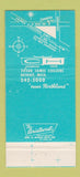 Matchbook Cover - Cranbrook House Detroit MI 30 Strike