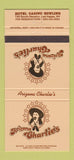 Matchbook Cover - Arizona Charlie's Hotel Casino Las Vegas NV 30 Strike