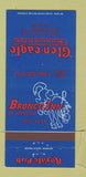 Matchbook Cover Glen Eagle Restaurant Bronco Inn Northglenn Coloorado 30 Strike