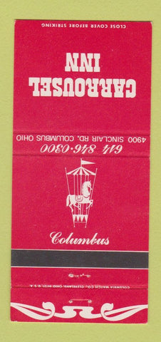 Matchbook Cover - Carrousel Inn Columbus OH 30 Strike