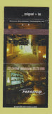 Matchbook Cover - Paradigm Restaurant Bar Philadelphia PA 30 Strike
