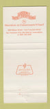 Matchbook Cover - Contraption Disco Sheraton San Francisco CA 30 Strike
