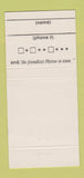 Matchbook Cover - The Pitstop Casino Deli Pahrump NV 30 Strike