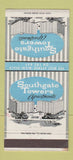 Matchbook Cover - Southgate Towers Apartments Miami Beach FL 30 Strike