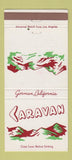 Matchbook Cover - Caravan Gorman CA 30 Strike