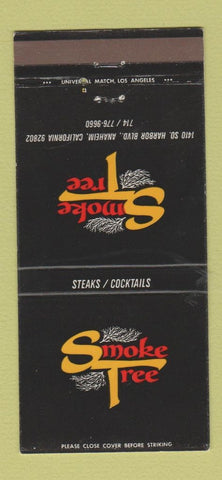 Matchbook Cover - Smoke Tree Anaheim CA 30 Strike