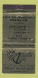 Matchbook Cover - Captain's Inn Sturgeon Bay WI 30 Strike