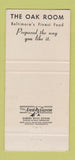 Matchbook Cover - Lord Baltimore Hotel MD Normandie WEAR 30 Strike