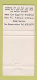 Matchbook Cover - La Cocina Restaurant Los Angeles CA 30 Strike