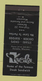 Matchbook Cover - Kroh's? Restaurant Kenosha WI 30 Strike KROK'S