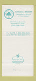 Matchbook Cover - Cafe in the Court Ramada Resort Kissimmee FL 30 Strike
