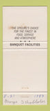 Matchbook Cover - Epicurean Restaurant Chattanooga TN 30 Strike