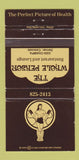 Matchbook Cover - The Whol ePerson Restaurant Denver Colorado WEAR 30 Strike