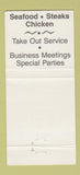Matchbook Cover - Bayside Restaurant Greenland NH 30 Strike