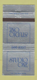 Matchbook Cover - Studio One Salon Sudbury ON WEAR 30 Strike