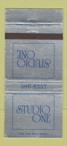 Matchbook Cover - Studio One Salon Sudbury ON WEAR 30 Strike
