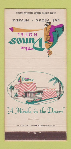 Matchbook Cover - Dunes Hotel Las Vegas NV Casino 30 Strike