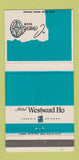 Matchbook Cover - Hotel Westward Ho Phoenix AZ 30 Strike