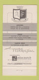 Matchbook Cover - Hotel Westward Ho Phoenix AZ 30 Strike