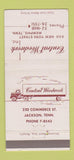 Matchbook Cover - Central Woodwork Memphis TN truck 30 Strike