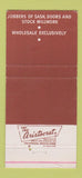Matchbook Cover - Central Woodwork Memphis TN truck 30 Strike