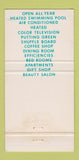 Matchbook Cover - Sea Shore Restaurant Fort Lauderdale FL 30 Strike