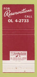 Matchbook Cover - English Grill Restaurant Wilmington DE 30 Strike