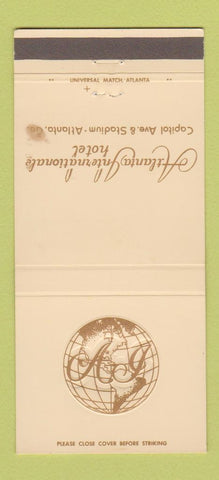 Matchbook Cover - Atlanta International Hotel GA WEAR 30 Strike