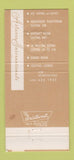 Matchbook Cover - Atlanta International Hotel GA WEAR 30 Strike
