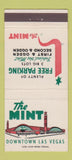 Matchbook Cover - The Mint Casino Las Vegas NV 30 Strike