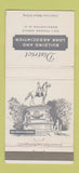 Matchbook Cover - District Building and Loan Washington DC 30 Strike