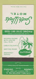 Matchbook Cover - South Winds Motel London ON 30 Strike