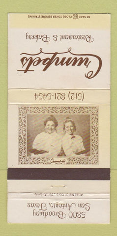 Matchbook Cover - Crumpets Restaurant San Antonio TX WEAR 30 Strike