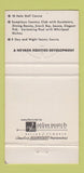 Matchbook Cover - Las Vegas International Country Club NV 30 Strike
