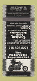 Matchbook Cover - Motorcycle Supermarket Lockport NY 30 Strike