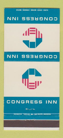 Matchbook Cover - Congress Inn Voyager North Miami FL 30 Strike