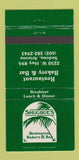 Matchbook Cover - Shugrue's Restaurant Sedona AZ 30 Strike