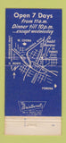 Matchbook Cover - Le Chalet Basque Restaurant La Puente CA WEAR 30 Strike