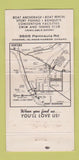 Matchbook Cover - Lobster Trap Casa Sirena Marina Hotel Oxnard CA 30 Strike