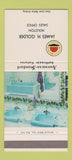 Matchbook Cover American Standard Bathroom Fixtures Houston TX Golder 30 Strike