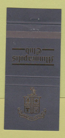 Matchbook Cover - Minneapolis Club MN 30 Strike