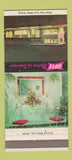 Matchbook Cover - Zimlich Flowers Florist Mobile AL 30 Strike