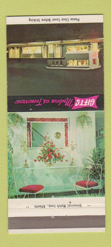 Matchbook Cover - Zimlich Flowers Florist Mobile AL 30 Strike