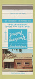 Matchbook Cover - Newberry Federal Saving sand Loan Newberry SC 30 Strike
