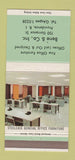 Matchbook Cover - Steelcase Office Furniture Bene Providence RI 30 Strike