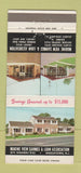 Matchbook Cover - Marine View Savings Middletown NJ Lincroft 30 Strike