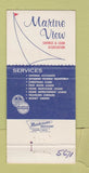 Matchbook Cover - Marine View Savings Middletown NJ Lincroft 30 Strike