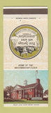 Matchbook Cover - First Savings and Loan Hickory NC 30 Strike
