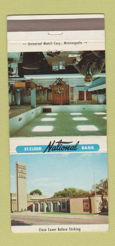 Matchbook Cover - St Cloud National Bank MN 30 Strike